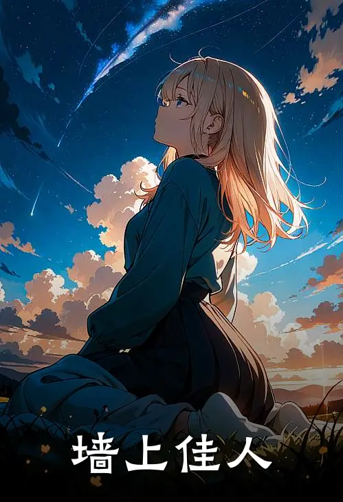 墙上佳人