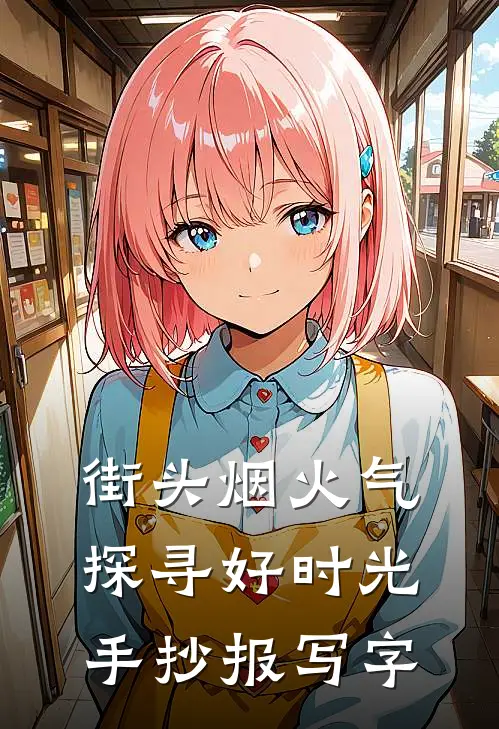 街头烟火气探寻好时光手抄报写字