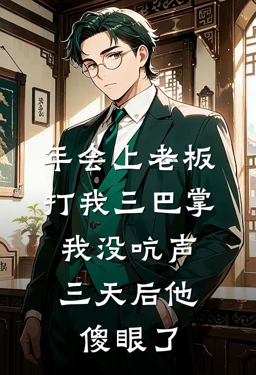 年会上老板打我三巴掌，我没吭声，三天后他傻眼了