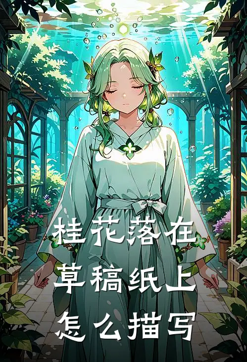 桂花落在草稿纸上怎么描写