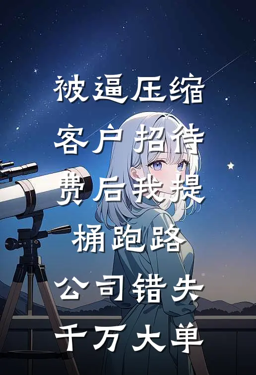 被逼压缩客户招待费后我提桶跑路，公司错失千万大单抖音热门免费完本小说_小说推荐完本被逼压缩客户招待费后我提桶跑路，公司错失千万大单(抖音热门)